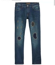 Ring of Fire Boys Elan Patch Slim-Fit Jeans NWT - £20.56 GBP