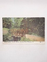 1908 Pittsburgh PA Panther Hollow Schenley Rustic Bridge VTG Postcard Posted - £7.64 GBP