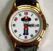 Disney Retired IN GOLD Mickey Mouse Nutcracker Watch! Goofy as Nutcracke... - £98.75 GBP