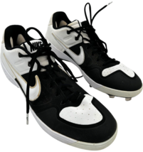 Nike Alpha Huarache Elite 2 Low Baseball Cleat Black White CI2223-002 Si... - $331.44 MXN