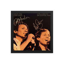 Simon &amp; Garfunkel signed &quot;The Concert In Central Park&quot; album Reprint - £59.25 GBP