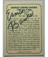 Ernie Banks (d. 2015) Autographed 1978 TCMA Baseball Card - Chicago Cubs - €17,18 EUR
