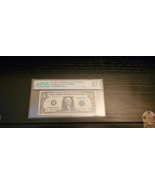 1974 $1 Federal Reserve Note Atlanta PMG67 Low Serial Number 00000061 - $349.95