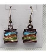 Stack of Books Earrings - $2.00
