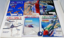 AIR &amp; SPACE / Smithsonian magazine lot of 6 bi-monthly issues for year 2000 - £11.94 GBP