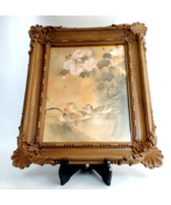 Mandarin Ducks Pair Nature Print 18x22&quot; L. Gaydos Framed Asian Chinoiser... - €111,75 EUR