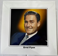 Errol Flynn smiling handsome studio portrait 12x12 inch art print photograph - £15.97 GBP