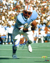 Earl Campbell signed Houston Oilers 8X10 Photo (blue jersey)- Tri-Star H... - $47.95
