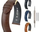 HIRSCH Camelgrain Leather Watch Strap - For Sensitive Skin - Hypoallerge... - £47.81 GBP