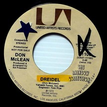 Don McLean - Dreidel (Mono/Stereo) [7&quot; 45 rpm Promo] on UA 51100 - £4.46 GBP
