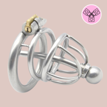 Chaste Bird Small With Urethral Tube Metal Chastity Device - $38.06