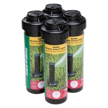 4-Pack Rotor Sprinkler Heads Pop Up Lawn Watering 32SA Rotating Spray Rotary Set - £59.75 GBP