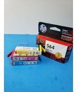 New GENUINE HP 564 Tri-Color Ink Cyan, Magenta, Yellow CMY OEM &amp; photo - £15.81 GBP