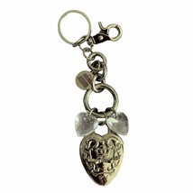Kathy Van Zeeland Purse Charm,Heart Key Charm Keychain - £19.55 GBP