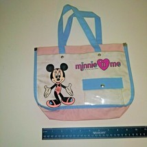Vintage Disney Minnie &#39;n Me Mouse Pink &amp; Blue Purse - $9.49