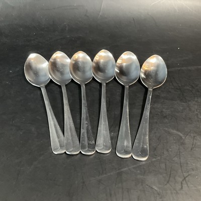 WELLESLEY F B Rogers Stainless 6 Individual 6 5/8 in Teaspoon Korea Tipped - $9.89