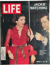 Life Magazine February 12 1971 Jackie Onassis - £11.78 GBP