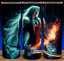 Final Fantasy 7 Sephiroth with Sword Gaming Cup Mug Tumbler 20oz - £15.78 GBP