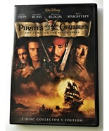 PIRATES OF THE CARIBBEAN The Curse of the Black Pearl 2-disc 2003 Johnny... - $3.00