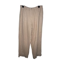 Vintage Susan Bristol 100% Ramie Fabric Tan Straight Leg Drawstring Pant... - €25,89 EUR