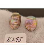 Vintage Mother of Pearl Earrings Screw Back - £12.48 GBP