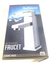 FineFixtures Contemporary Squared Faucet Model FAM1 Chrome Finish - £70.77 GBP