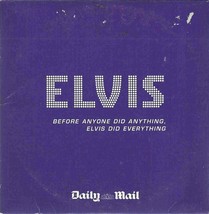 Elvis Presley - Daily Mail 2003 Uk Before Anyone Did Anything Promo Card Sleeve - £0.98 GBP