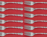 Angelique by International Sterling Silver Salad Fork Set 12 pieces 6 5/8&quot; - $711.81