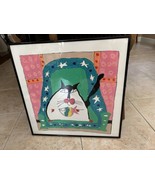 Martha Wahlbert Cat Signed Lithograph - $742.50
