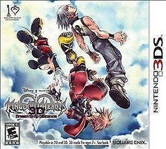 Disney Kingdom Hearts Dream Drop Distance 3DS! Final Fantasy W/ Mickey, Goofy! - £74.03 GBP