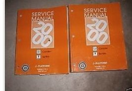 2000 Chevy Cavalier &amp; Pontiac Sunfire Service Shop Repair Manual Set Oem - £11.71 GBP