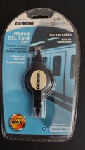 Modem DSL Cord, Retractable RJ11 - £6.25 GBP