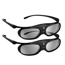 DLP 3D Glasses 144Hz Rechargeable 3D Active Shutter Glasses for All DLP-... - $77.99