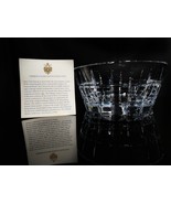 Faberge Metropolitan Clear Crystal Bowl 9&quot; diameter - £308.82 GBP