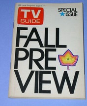 TV Guide Fall Preview Vintage 1971 Issue #963 - £27.52 GBP