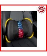 Durable Black Lumbar Support Cushion - High-Density Memory Foam for Pain... - $53.70 CAD
