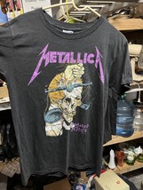Vintage 1988 Metallica Damaged Justice Shirt L No Holes Some Fading - £264.77 GBP