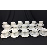 (16) Coffee Cups Saucers Vintage Fine China of Japan Natalie 3904 Made i... - £103.90 GBP