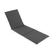 Outdoor Chaise Lounge Cushion Patio Furniture Folding Pad with Fixing Straps-Dar - $118.49