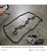 22441-2GGB0 Engine Valve Cover Gasket for 2015-2020 Hyundai Sonata Santa... - $245.43 MXN