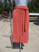 Nwt Nycc Coral Skirt W Tie Belt Xl - £11.98 GBP