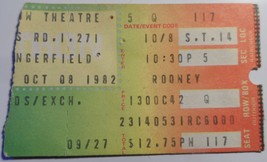 Rodney Dangerfield 1982 Ticket Stub Ticketron Tickets Classic American C... - $4.95