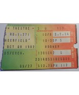 Rodney Dangerfield 1982 Ticket Stub Ticketron Tickets Classic American C... - $93.53 MXN