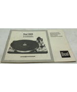 Dual Model 1009 Record Player / Turntable operating Instruction Manual *... - $19.13 CAD