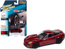 2012 Chevrolet Corvette Z06 Crystal Red Metallic &quot;Classic Gold Collection&quot; Serie - £18.64 GBP