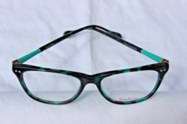 New – Lily Pulitzer Ellison Green Tortoise Optical Eyeglass Frames 52-16-140 - £58.92 GBP
