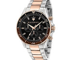 Maserati Sfida R8873640009 Montre chronographe pour homme Cadran noir... - $200.03