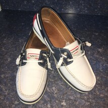 Hunter White Marine WILLEMBERG Boat Shoe, Style# WLBG1124, Women Size 9.5m - $919.12 MXN