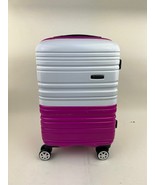 Rockland Luggage Melbourne Hardside Expandable Spinner Wheel Two Tone Ma... - £47.34 GBP