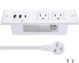 Recessed Power Strip With 18W Usb C Port, Fast Charging Usb A Port Desk ... - $55.99